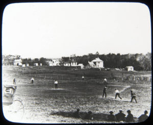 Early baseball game in Northfield, 1887