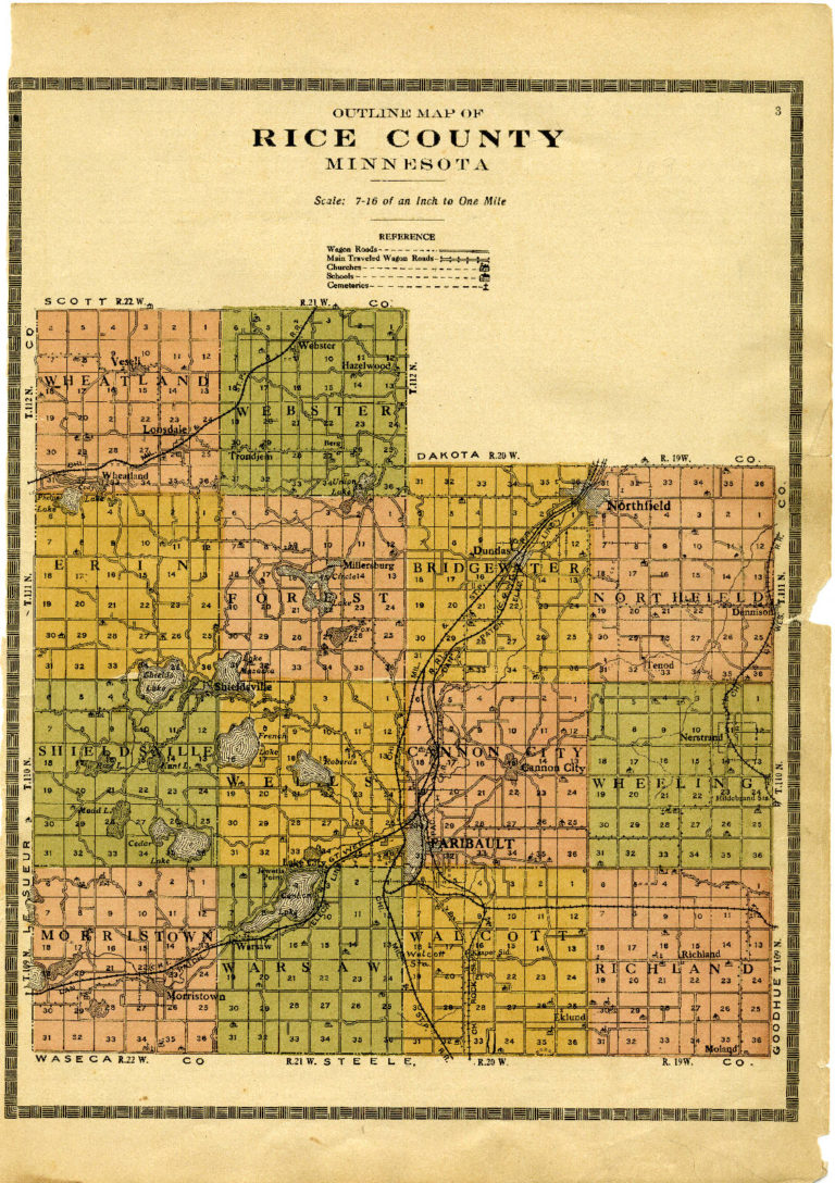 1900 Rice County Plat Maps Northfield Rice County Digital History