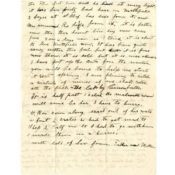 Letter from George Mason to his son Homer Mason, November 27, 1918