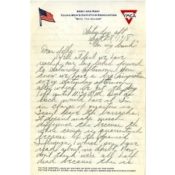 Letter from Fredrick Heiberg to his family, September 28, 1918
