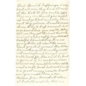 Letter to Arthur Persons from his mother Phebe A. Persons, September 29, 1918