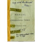 Manual of the Congregational Church, 1878