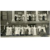 Members of the St. Olaf College Home Nursing, Red Cross, and First Aid programs, 1918