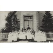 First Communion Class at Church of Annunciation, c. 1890