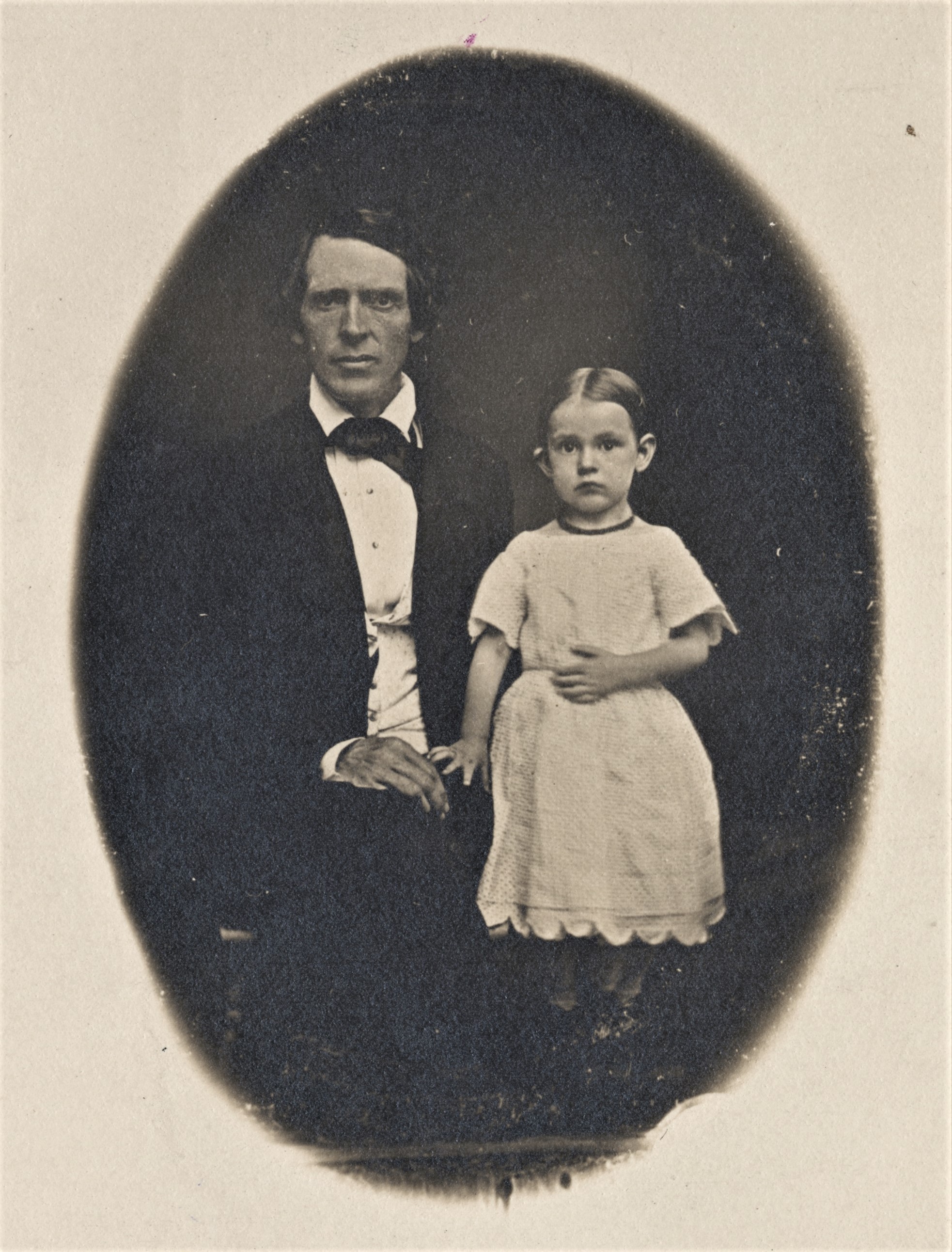 Northfield founder John W. North and his daughter, Emma, in 1855. Find this primary source along with others in the Settlement & Immigration Primary Source Set on the Northfield History Collaborative.